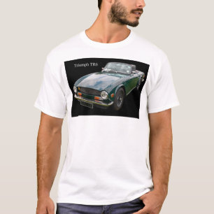 Camiseta Carro desportivo clássico Triumph TR6