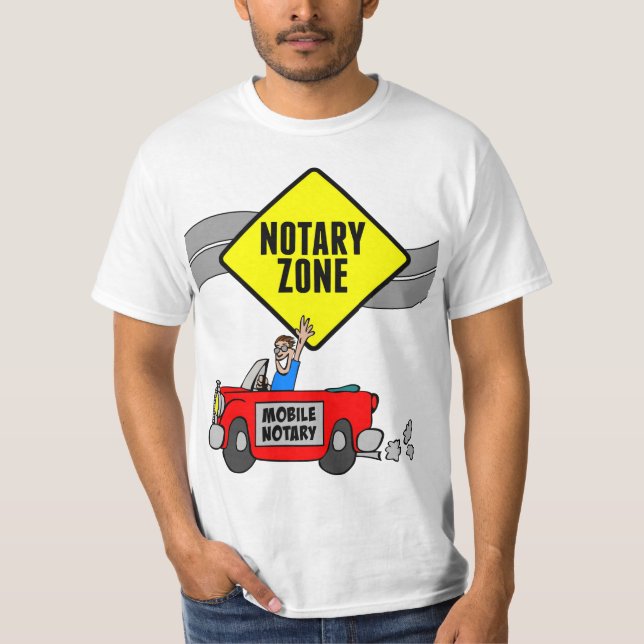 Camiseta Carro Desportivo Vermelho - Sinal amarelo da Zona  (Frente)