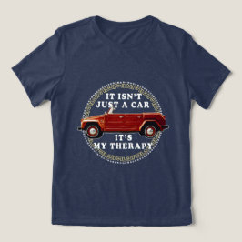 Camiseta carro dirigindo é terapia