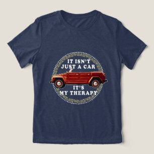 Camiseta carro dirigindo é terapia