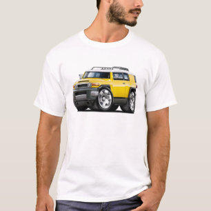 Camiseta Carro do amarelo do cruzador das FJ