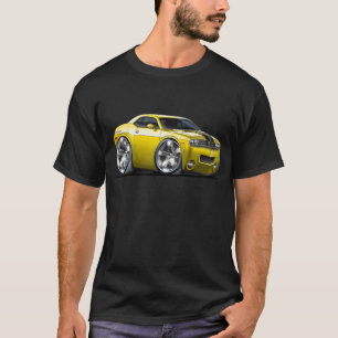 Camiseta Carro do amarelo do desafiador de Dodge