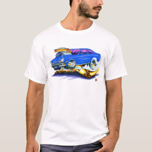 Camiseta Carro do azul de Chevy Vega