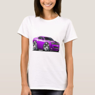 Camiseta Carro do roxo do desafiador