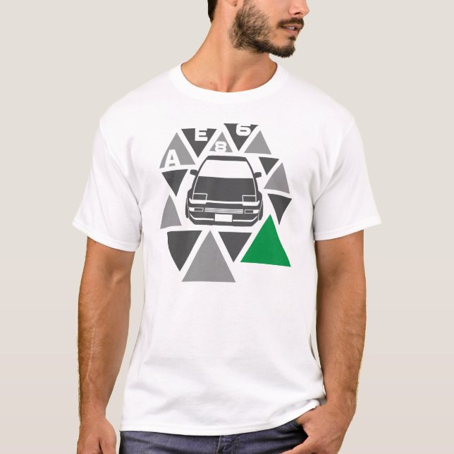 Camiseta Carro do triângulo - AE86- (Frente)