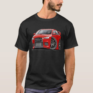 Camiseta Carro do vermelho de Evo