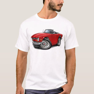 Camiseta Carro do vermelho de Triumph TR6