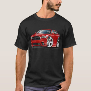 Camiseta Carro do vermelho do RT do carregador de Dodge