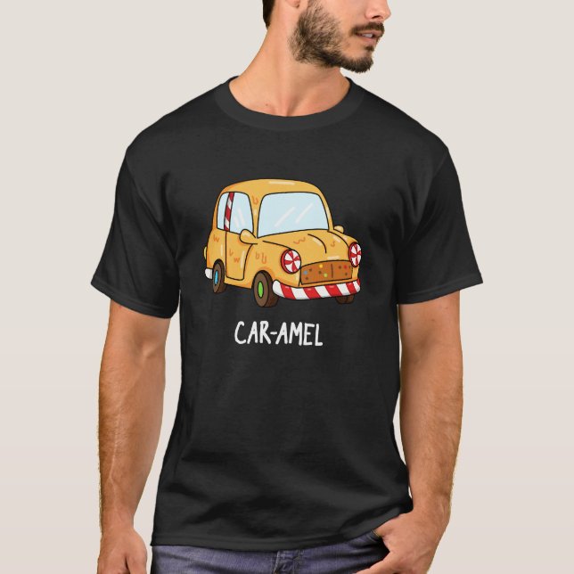 Camiseta Carro-doce Engraçado Carro-doce Engraçado-escuro B (Frente)