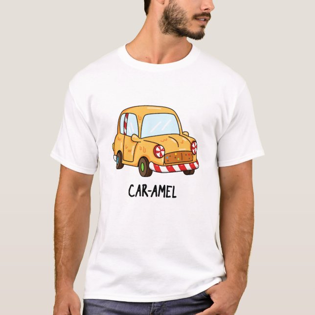 Camiseta Carro-doce Engraçado Engraçado (Frente)