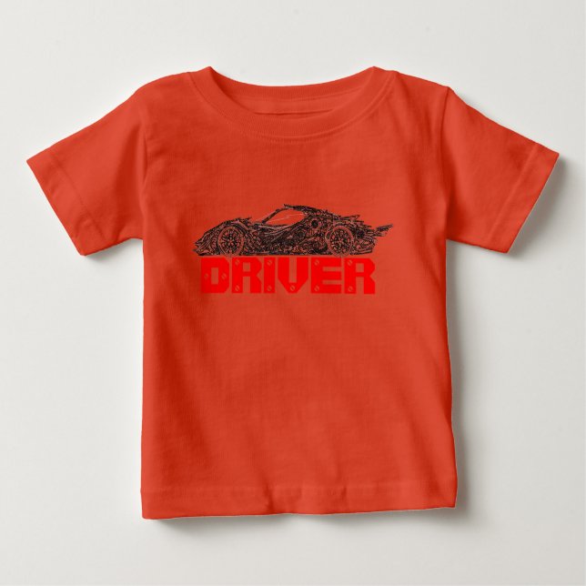 Camiseta Carro e driver (Frente)