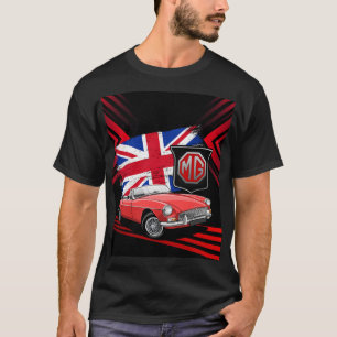 Camiseta Carro Esportivo Clássico Britânico - MG MGB Conver