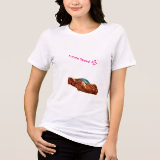 Camiseta Carro Esportivo Conceito Laranja Futurista
