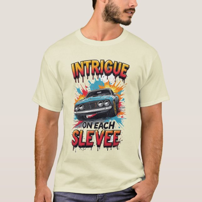 Camiseta Carro Esportivo Explosivo (Frente)