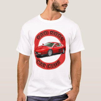 Camiseta Carro Esportivo Italiano Vermelho do Dad