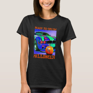 Camiseta Carro Esportivo Pronto para Esmagar Os Meninos De 