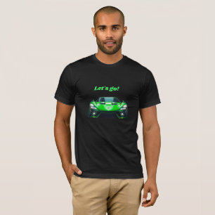 Camiseta Carro Esportivo Verde