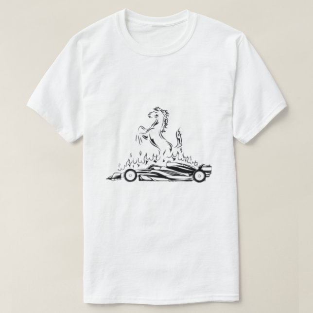 Camiseta Carro F1 (Frente do Design)