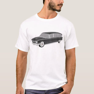 Camiseta Carro fúnebre 1960 do cadillac
