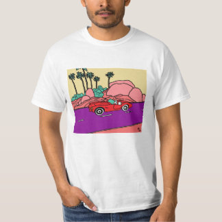 Camiseta Carro Funky na Praia Road