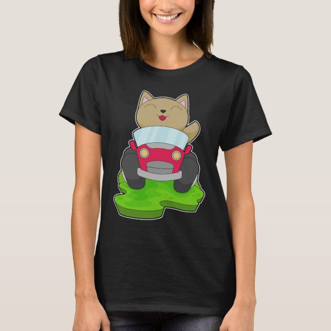 Camiseta Carro Gato (Frente)