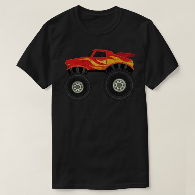 Camiseta Carro Grande Amadurece Lama Monstral (Frente do Design)