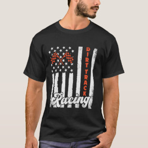 Camiseta Carro-guincho B da pista de guincho de bandeira no
