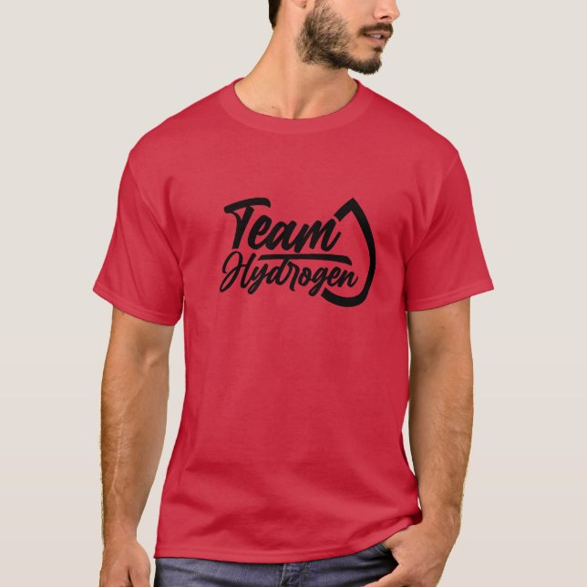 Camiseta Carro Híbrido de Célula de Combustível de Hidrogên (Frente)