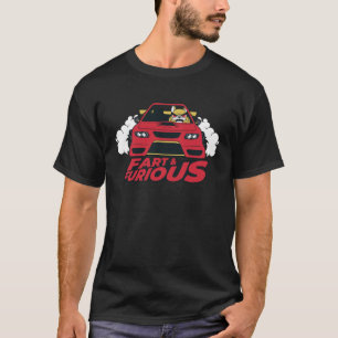 Camiseta Carro Humor Vehi, Raça de Esportes Clássicos Fart 