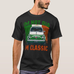 Camiseta Carro Italiano Clássico Não Antigo