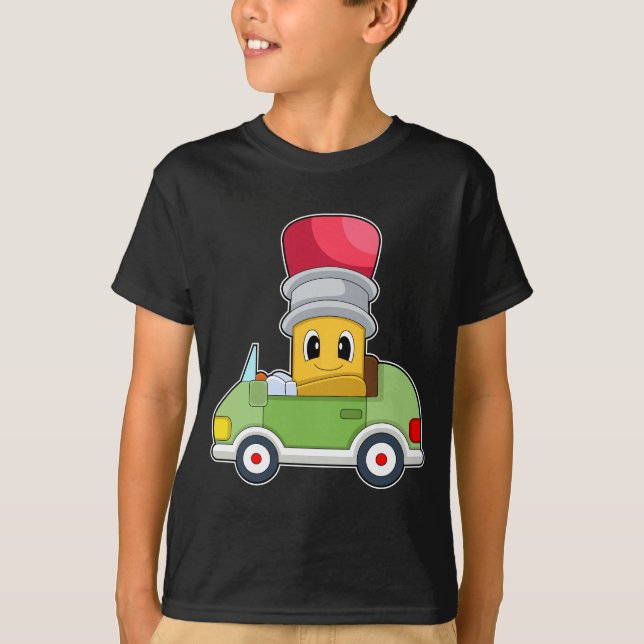 Camiseta Carro Lápis (Frente)