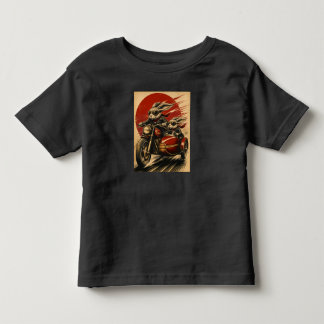 Camiseta Carro lateral de motocicleta de coelho
