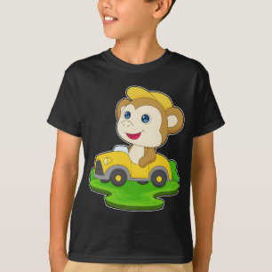 Camiseta Carro Macaco