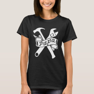 Camiseta Carro Mecânico Papa Wrench Hammer