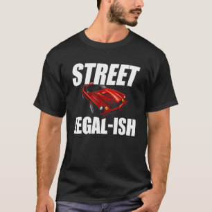 Camiseta Carro Modificado Hot Rod quase Legal nas Ruas
