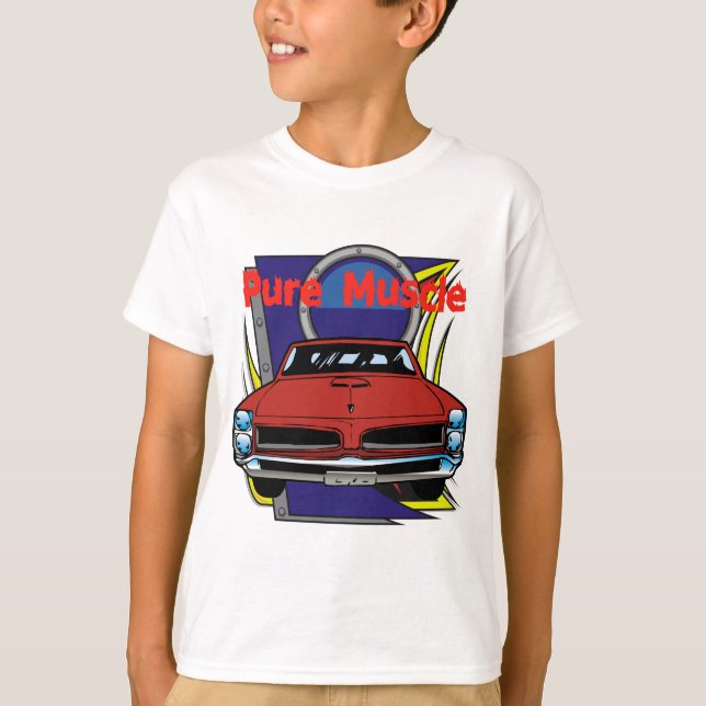 Camiseta Carro Muscular 1966 GTO (Frente)
