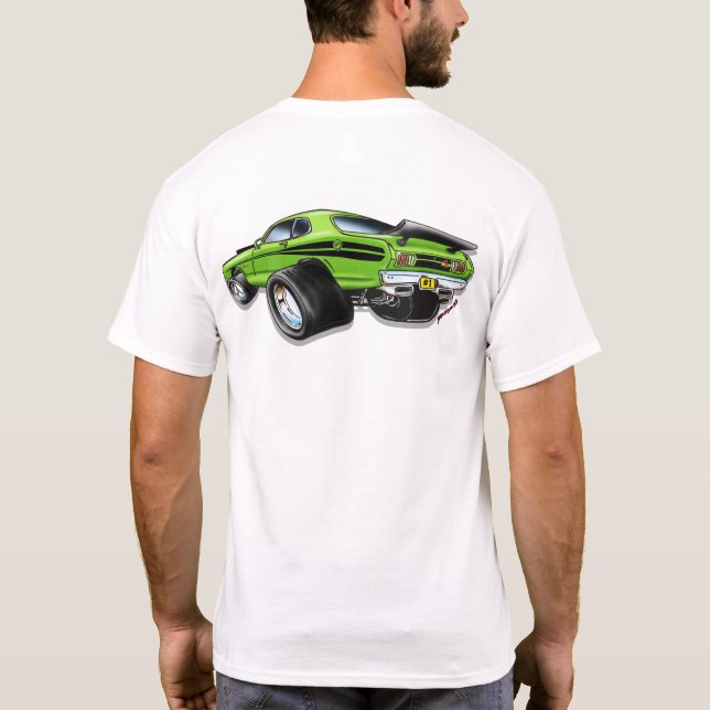 Camiseta Carro Muscular Clássico Demon (Verso)