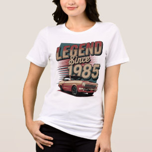 Camiseta Carro Muscular Clássico - Legenda Desde 1985
