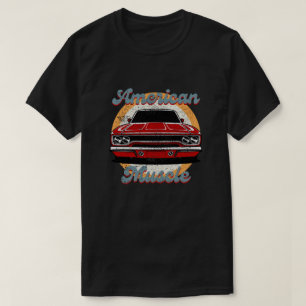 Camiseta Carro muscular clássico vintage