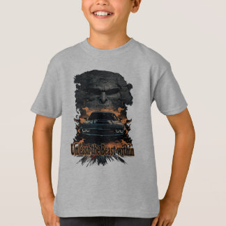 Camiseta Carro Muscular, Solte a Besta