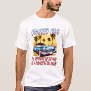 Camiseta carro muscular vintage