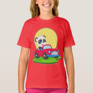 Camiseta Carro Panda