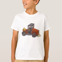Carro Pedal e Arte Ursa Antiquada Casey Jones
