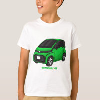 Carro pequeno verde fofo