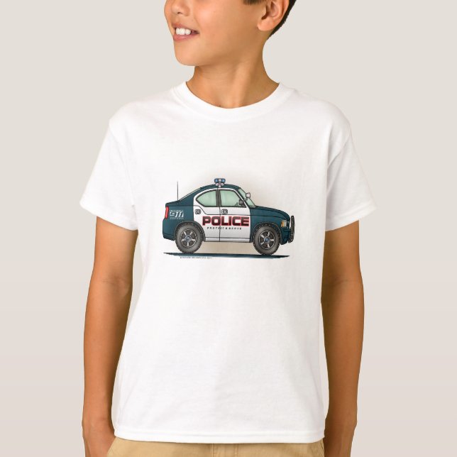 Camiseta Carro Policial Interceptor (Frente)