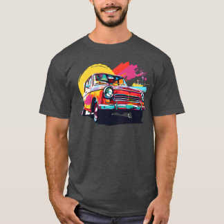 Camiseta Carro Retro na Era dos Anos 90 retro retro