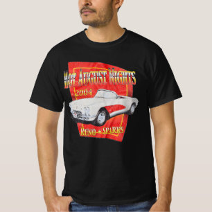 Camiseta Carro retrô para noites de agosto