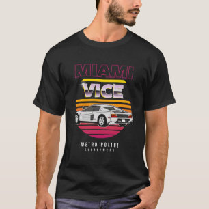 Camiseta Carro Retro Vice-Retro de Miami