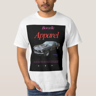 Camiseta Carro simples preto e Cinza 3D moderno