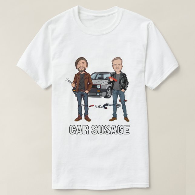 Camiseta carro sosage sos age s12 MK (Frente do Design)
